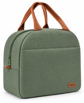 BOTC Koeltas - Lunchtas - 7 liter - Koeltasje - Geïsoleerde Koeltas - 25x21x14cm - Groen