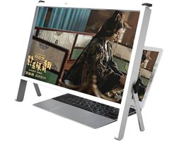 Scherm Vergroter - Telefoon Projector - Film Kijken - 3D HD Beeld - 21 inch - Wit