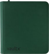 Vault X 12-Pocket Exo-Tec® Zip Binder - Verzamelmap - 480 Kaarten/Groen
