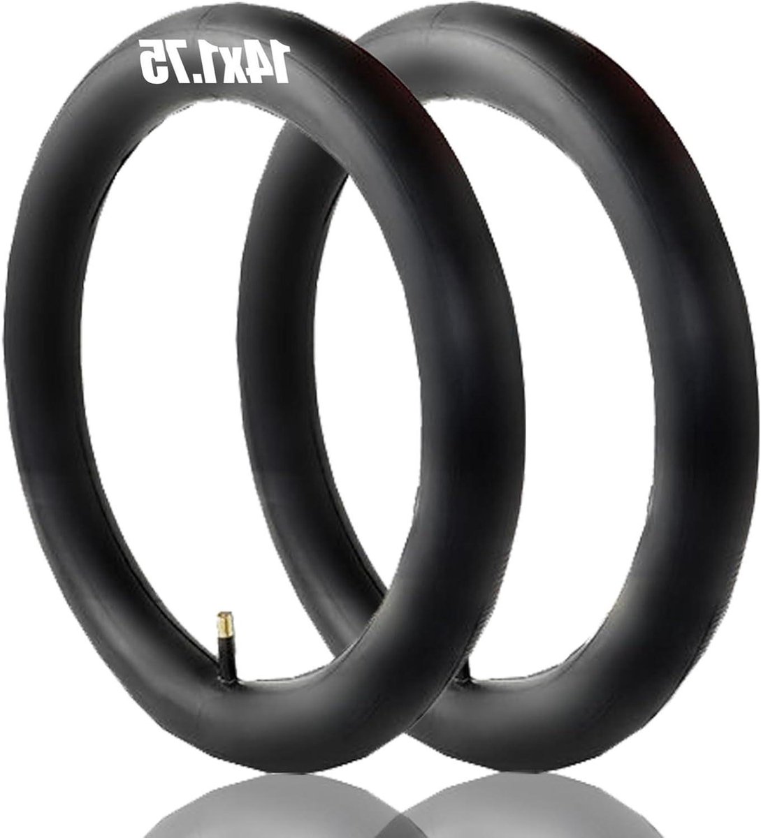 Fietsbinnenbanden - Binnenbanden Fiets - Fietsen Repareren - Butyl Rubber - 14 Inch - Zwart