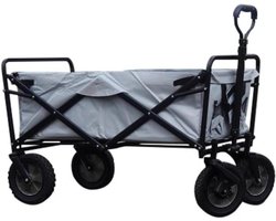 Handcart Garden Cart Transport Trolley Foldable Garden Trolley Heavy Duty Cart Shopping Cart For Outdoor Camping Tow Truck With 4 Beach Wheels Hand Cart Beach Carrier(C)