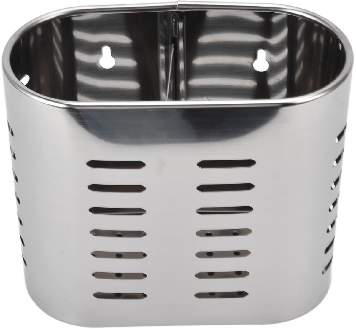 Dailygoods- Droogrek Wandgemonteerd - Keukenorganizer - Eetstokjeshouder - Hygiënisch Ontwerp - Roestvrij Staal - Gemakkelijk te Reinigen