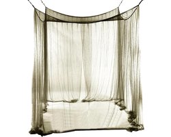 Muskietennet voor Camping 79,7x71,3x71 inch Draagbare Lichtgewicht Bug Net voor Bed Ademend Zomer Camping Accessoires &&
