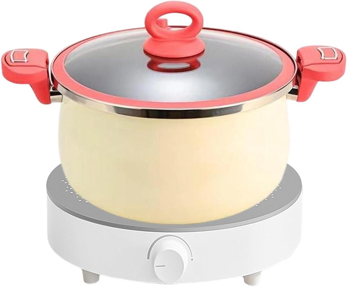 Druksoepkoker - Snelkookpan Stoofpot - Maaltijden Bereiden - Voedingsstoffen Behouden - 265 x 155 cm - Zilver
