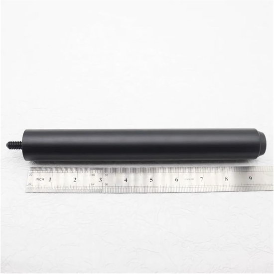 Biljartkeu Verlenging - Keu Verlenger - Biljart Spelen - Telescopisch Verstelbaar - 229 cm - Zwart Blauw — afbeelding 3