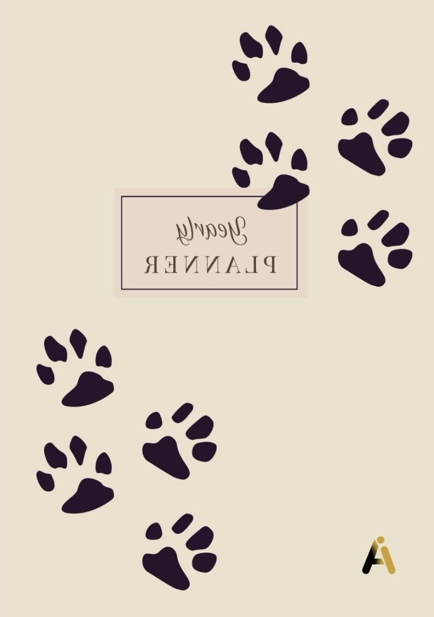 Cat Themed Yearly Planner: - undated
