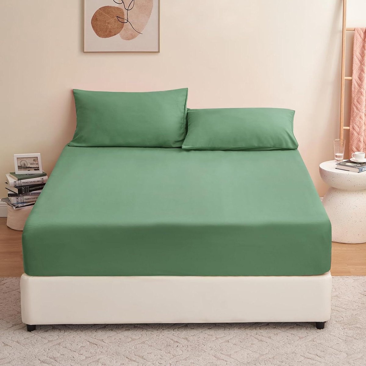 Hoeslaken - Matrasbeschermer - Comfortabel Slapen - Elastische Band - 90 x 200 cm - Salieg