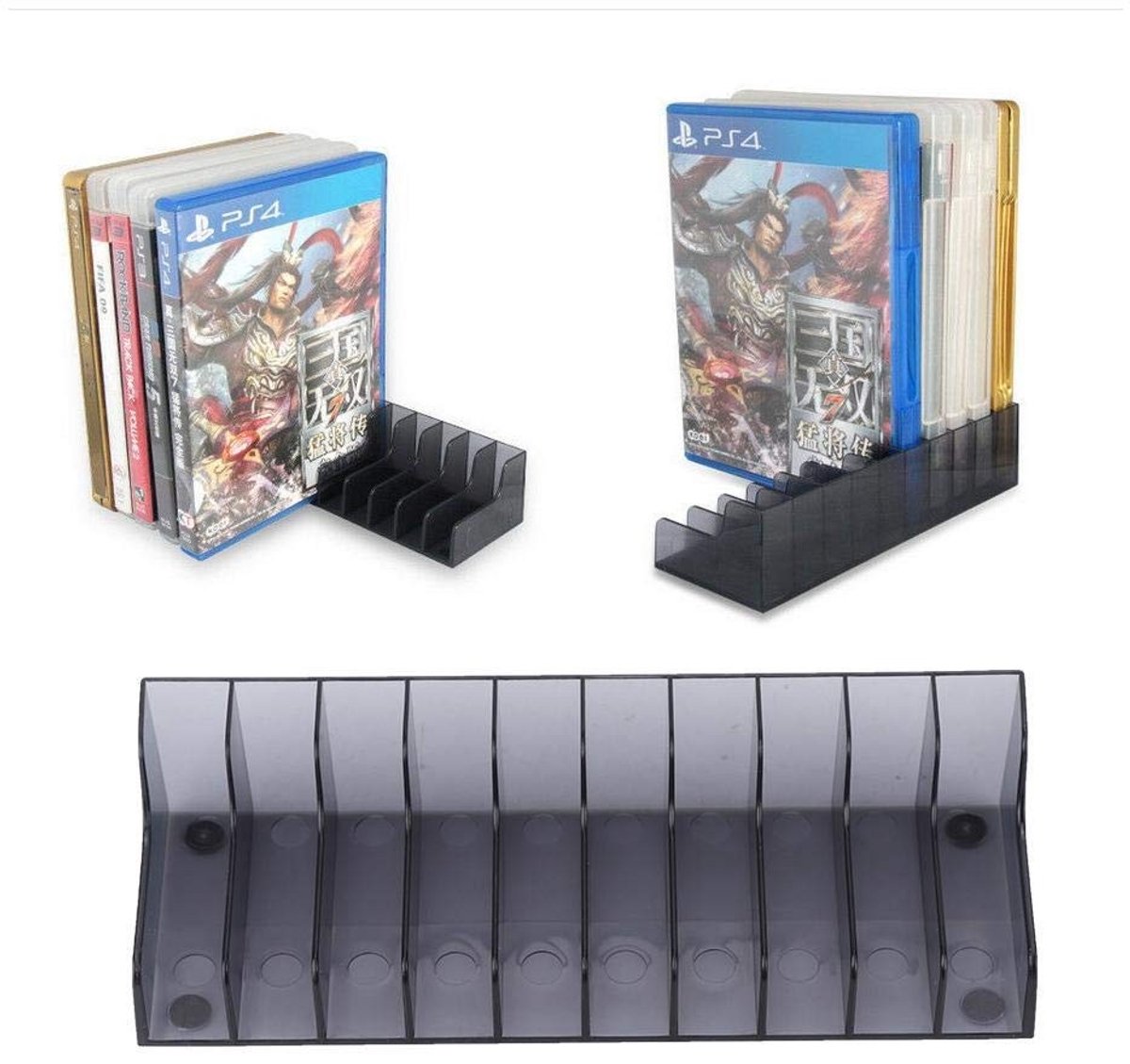 Dailygoods- Game Card Houder Grote Capaciteit - Draagbare Spelcd-opslagstandaard - Lichtgewicht - Duurzaam - Professioneel Ontworpen - Nauwkeurige Uitsparingen - Spelkaarthouder