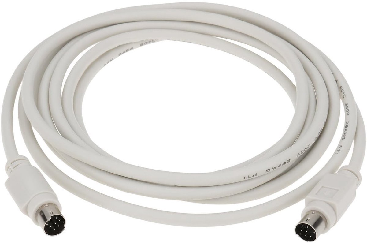 Dailygoods- Synchronisatiekabel HD - 8-pins mini DIN - 3 meter - Compatibel met AVID - Digidesign Pro Tools - Plug-and-play installatie - Audio Kabel