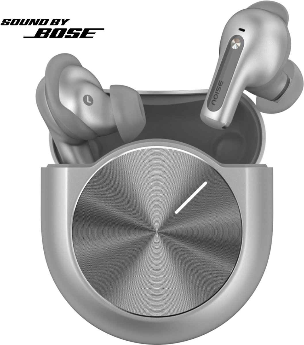 Noise Master Buds 2 - Sound by Bose - Draadloze Oordopjes met Noise Cancelling - Bluetooth Earbuds - Spatial Audio - 30 Uur Batterij - Sound by Bose