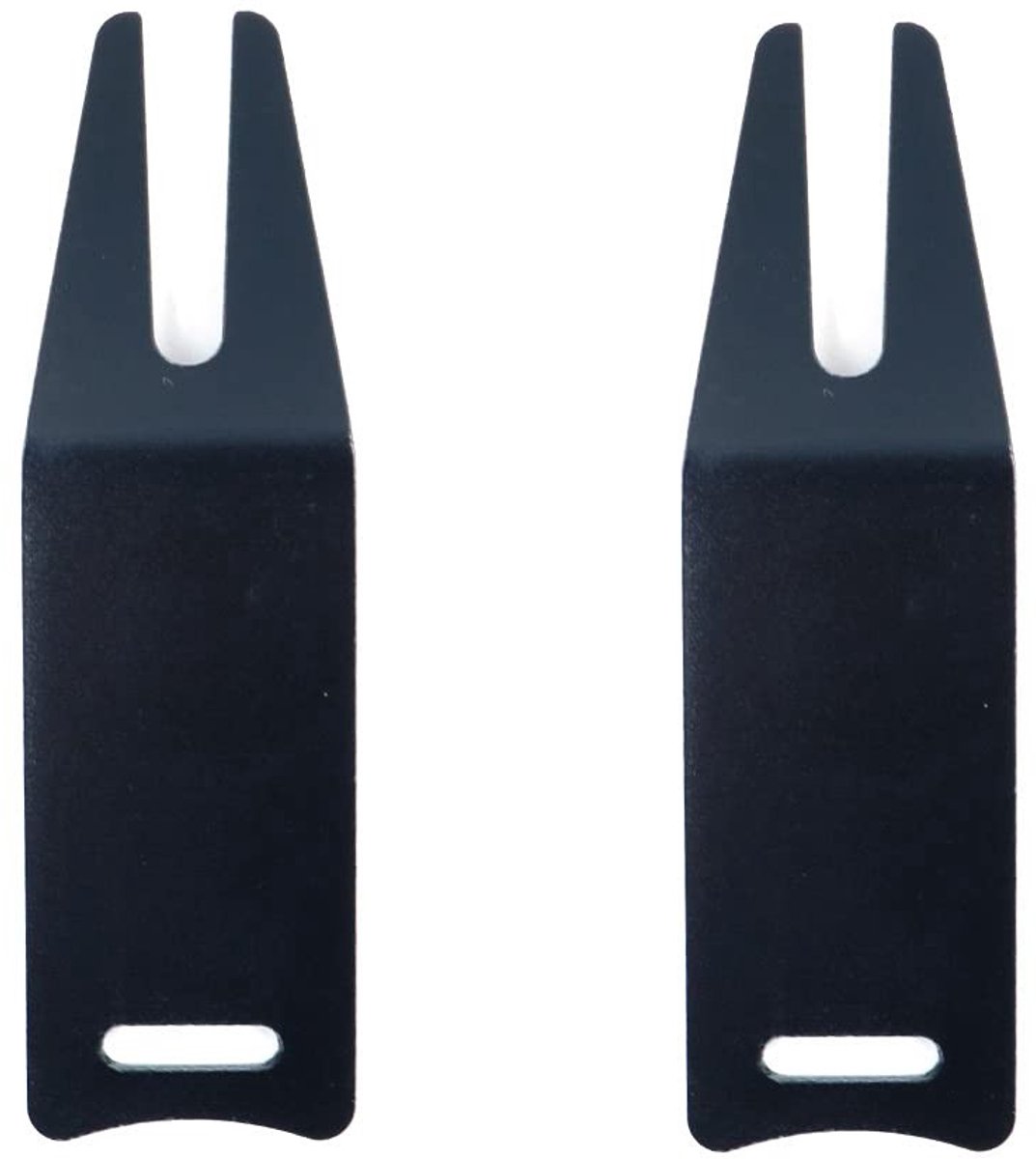 Dailygoods- Divot Reparatiegereedschap 2-pack - Golfbalmarker - Aluminium - Duurzaam - Klassiek Design - 2,5 x 8 cm - Golftool