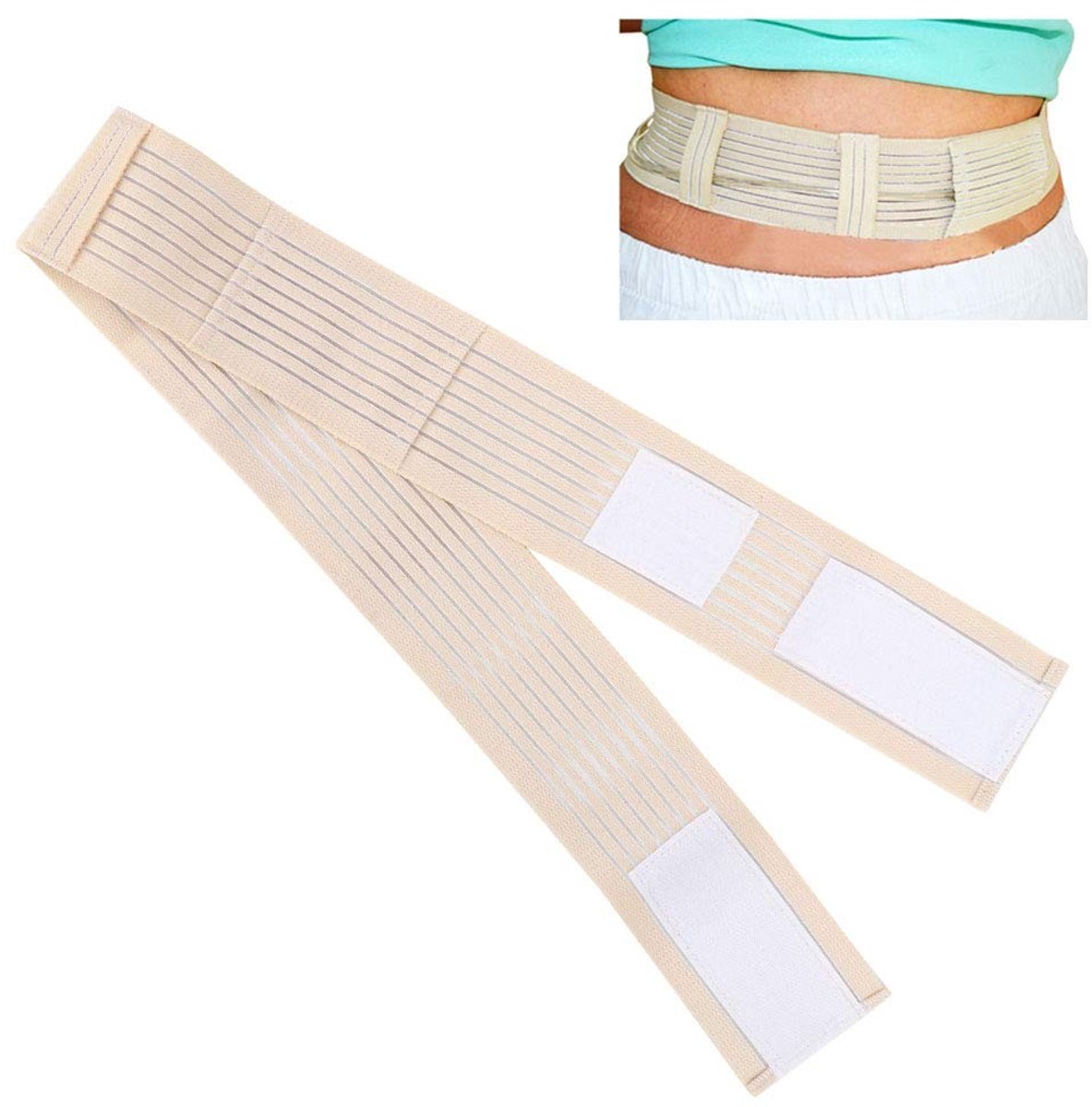 Dailygoods- Slanggordel Verstelbaar - Buikband Ademend - Buikband Peritoneale Dialyse - Buikband M/L - Gordellengte 84/100/115 cm - Geschikt voor Thuispatiënt