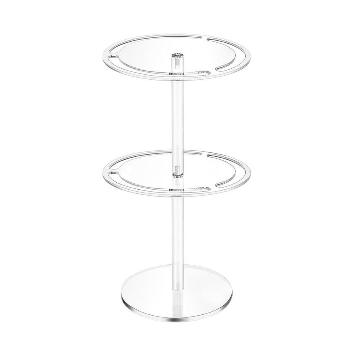 Dailygoods- Zonnebrillenhouder 360 Graden Draaibaar - Brillenrek - Acryl Glazenhouder - Zonnebrillen Organizer - Duurzaam - Transparant - Brillenstandaard