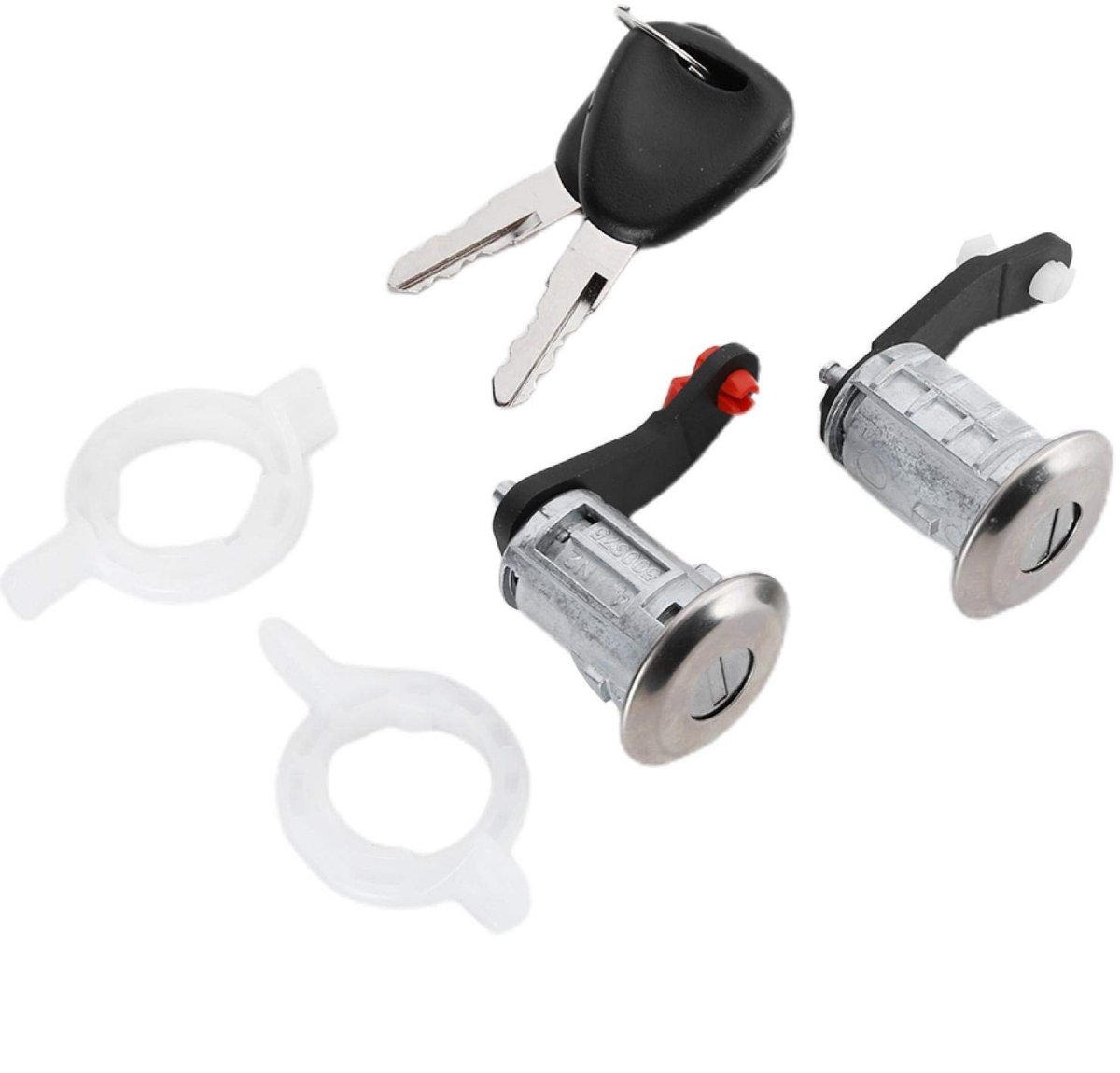Dailygoods- Cilinderslot Links/Rechts - Deurslotcilinderset - 2 Sleutels - Geschikt voor Master 1998-2016 - ABS Materiaal - Nieuw - Deurslot