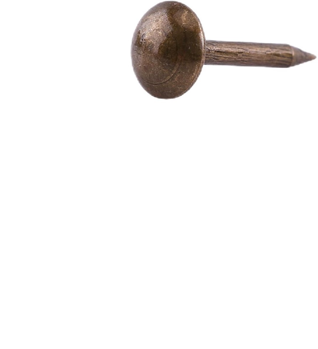 Dailygoods- Bekledingsspijkers 100-delige Set - Decoratieve Bronzen Metalen Spijkers - Vintage Stijl - Voor Meubels - Stevig en Duurzaam - 6x14mm