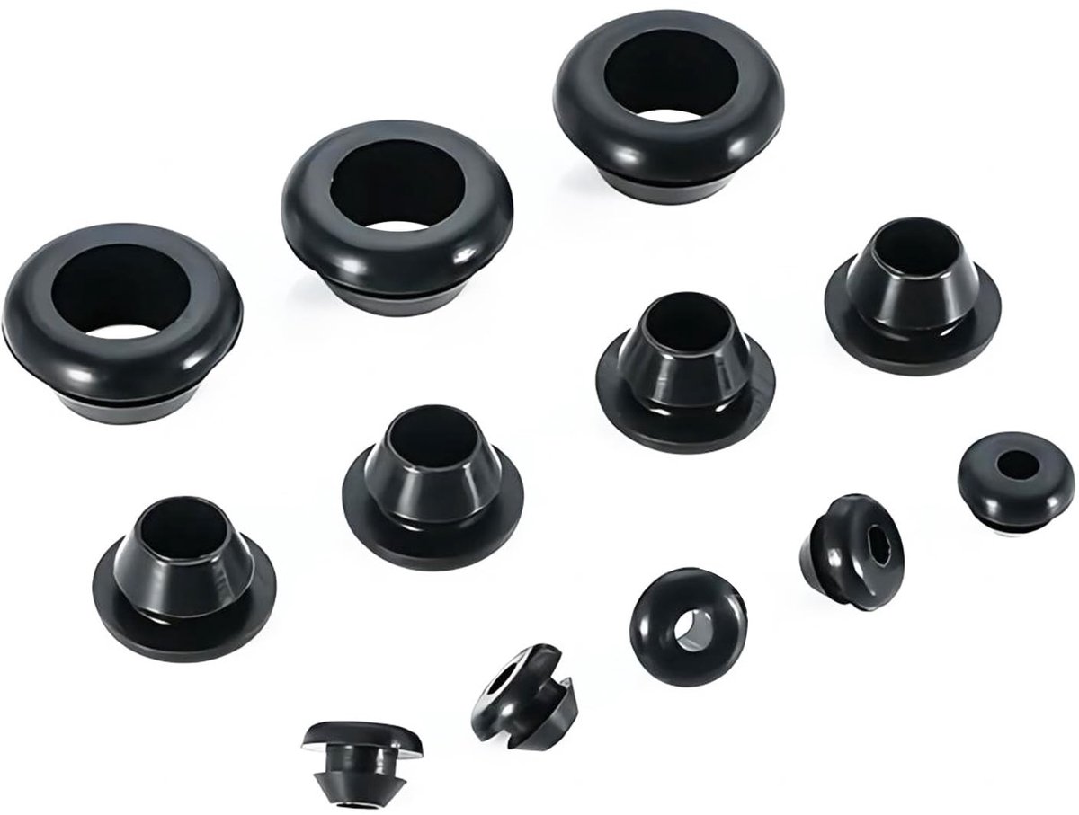 Dailygoods- Rubberdoorvoertules 20 Stuks - Vlamvertragend - Waterdicht - Stofdicht - Temperatuurbestendig - Hoogwaardig Rubber - Grommets