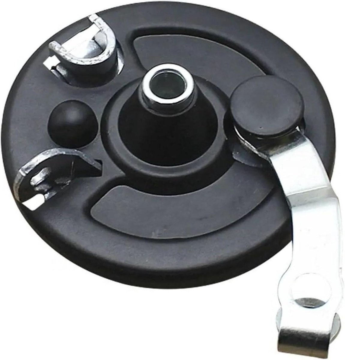 Fiets Achterband Trommelrem - Achterrem Fiets - Veilig Fietsen - Roestbestendig Materiaal - 10.1x7.9 cm - Zwart