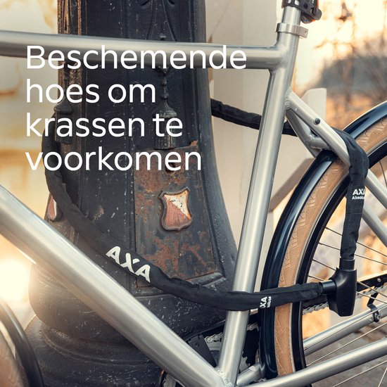 AXA Absolute 5 Kettingslot - Slot voor Fietsen - 110 cm - 5 mm - Zwart van AXA — afbeelding 3