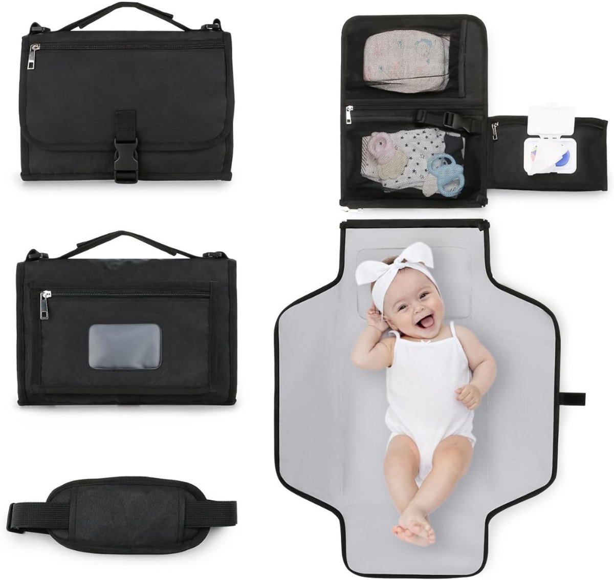 QUOVO® Koelmat Baby - Koelmat - Koel Mat Baby - Grijs - 10cm x 10cm x 10cm