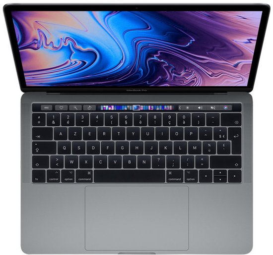 MacBook Pro Touch Bar 13" 2019 i7 2,8 GHz 8 GB 2 TB SSD Spacegrijs - Apple - Hoofdafbeelding