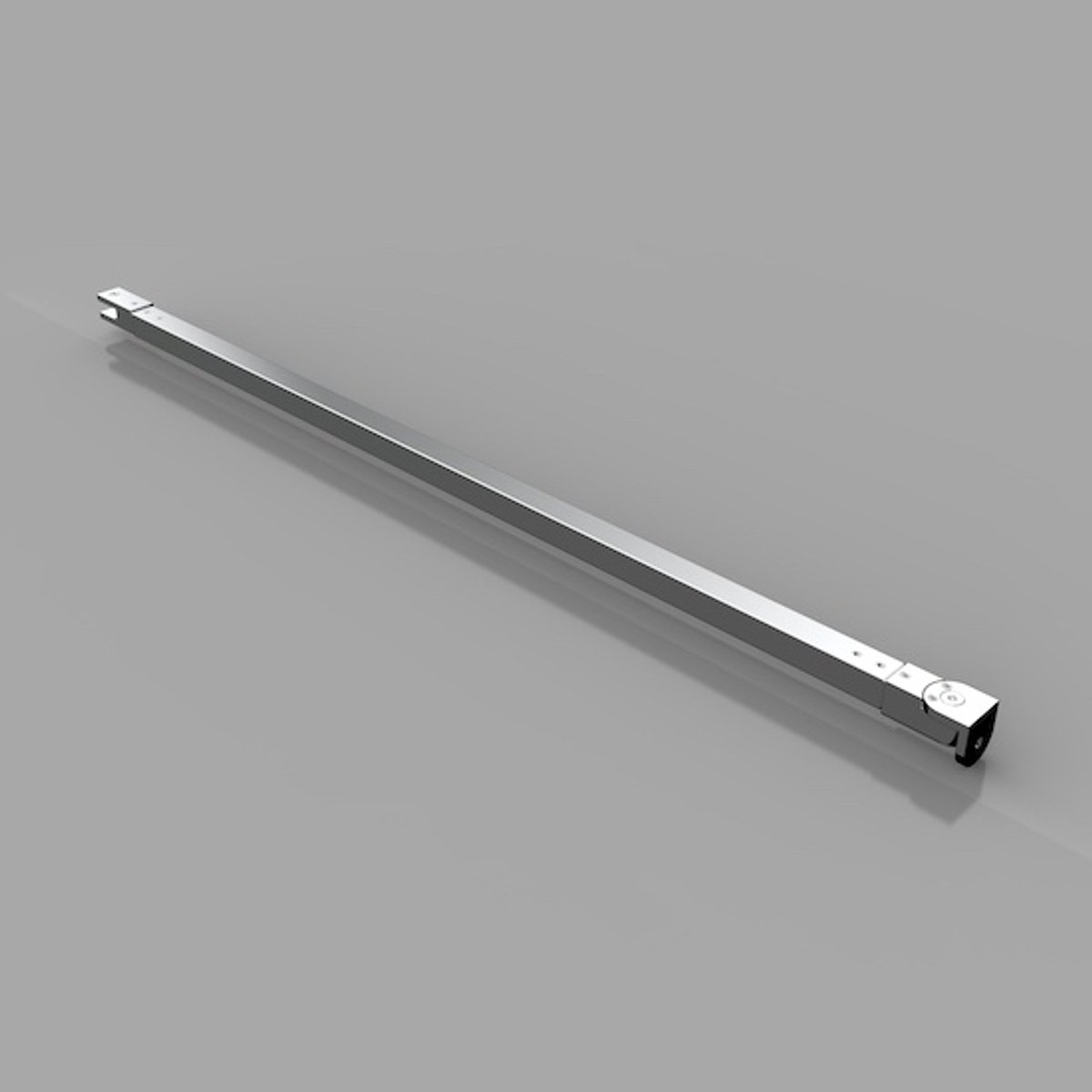 LINEA UNO - Stabilisatiestang plafond - Chroom - 8 mm - - 991219