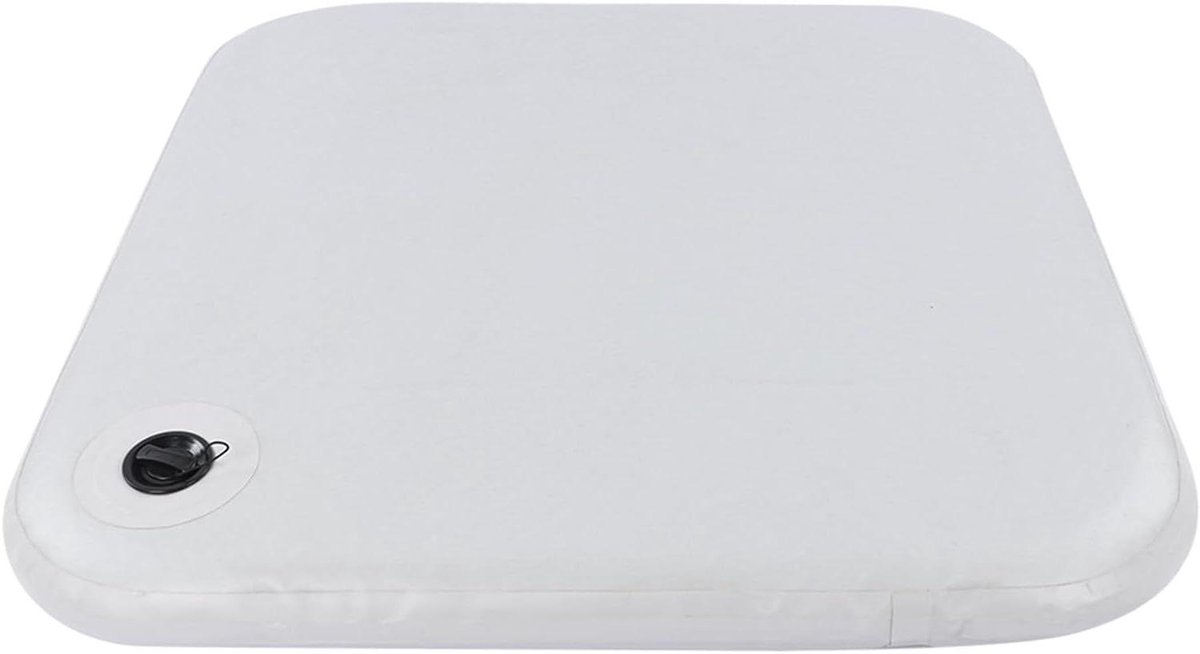 Opblaasbaar Bodemkussen - Luchtkussen Boot - Watersport Comfort - Hoge Sterkte PVC - 90x90 cm - Grijs