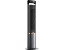 Mobiele Airco - Luchtkoeler Ventilator - Ruimte Koelen - Zonder Afvoerslang - 4L Reservoir - Zwart