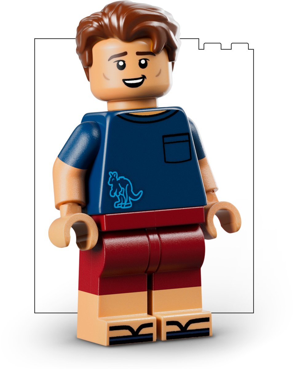 LEGO Editions McLaren Mastercard F1 Team Helm van Oscar Piastri Bouwpakket voor Kinderen 43017 — afbeelding 4