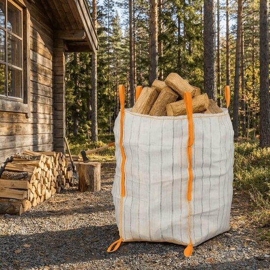 10x - Big Bag voor hout 100x100x150cm - 1500KG van 10x — afbeelding 5
