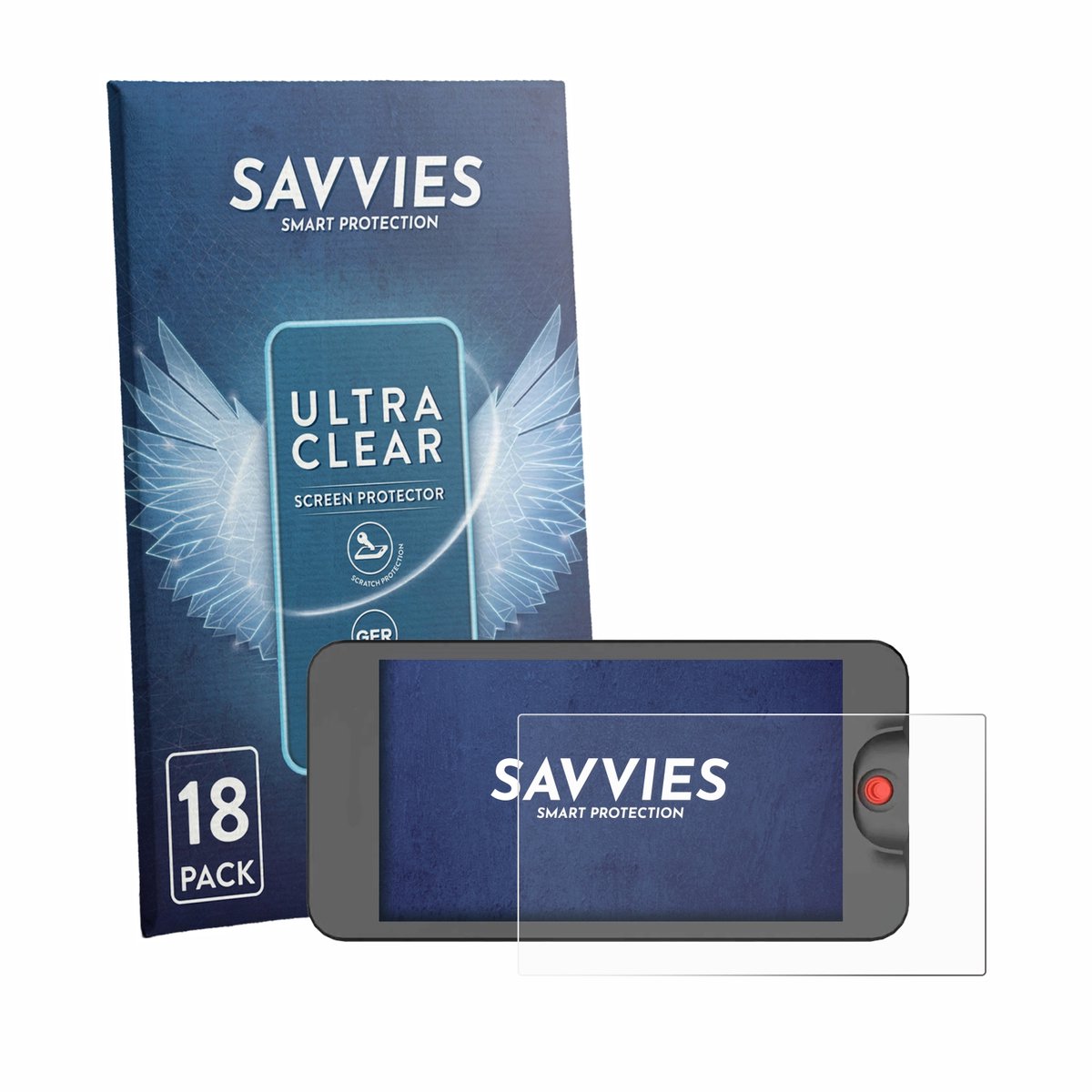 Savvies - Screenprotector voor Osee T5 Plus - Folie Beschermfolie transparant 18 Stuks