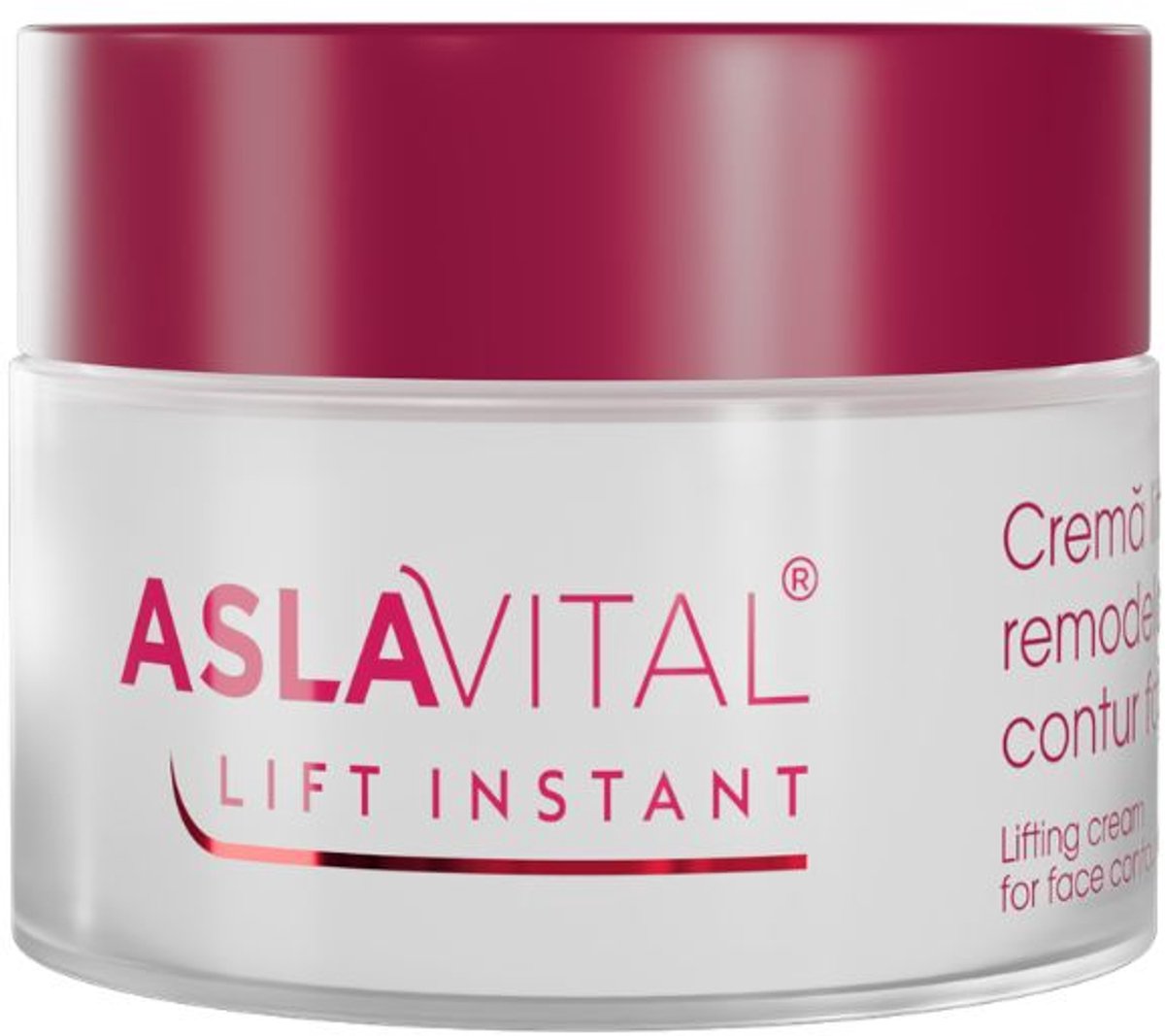 Aslavital Liftcrème Peptide like botox- dagcreme en nachtcreme - Gezichtscontouren verbeteren- Een stevige, gladde en stralende huid -100% natuurlijke klei -50 ml