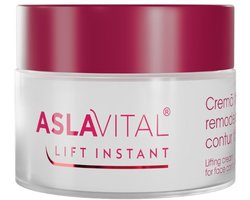 Aslavital Lift Instant Gezichtscrème 50 ml - Liftende Anti-Rimpel Crème - Verstevigende Dag- en Nachtcrème - Herdefinieert Gezichtscontour - Met Peptiden
