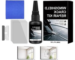 Reparatieset Voorruit - Glasreparatie Kit - Snelle Glasherstel - Hoge Transparantie - 30 ml - Uniek