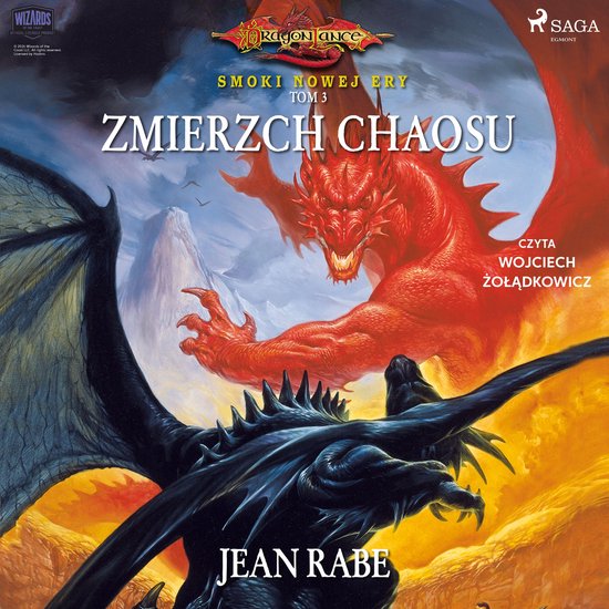 Dragonlance: Smoki Nowej Ery. Tom 3. Zmierzch chaosu - cover