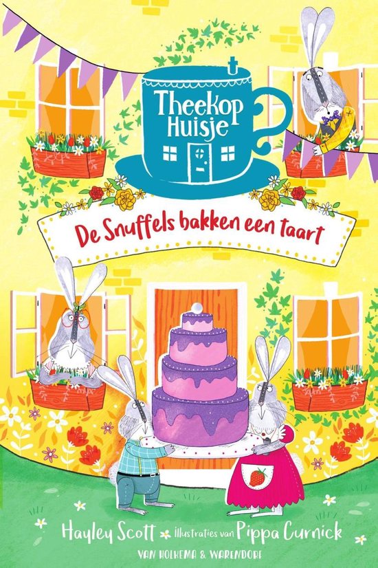 Theekophuisje 2 - De Snuffels bakken een taart - cover