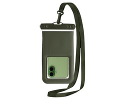 imoshion Floating Waterproof Pouch - Waterdicht Telefoonhoesje voor Onderwater - Universele Dry Bag - Donkergroen