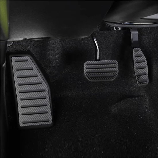 Autopedaal Covers - Pedaalhoezen - Verbeter Rijervaring - Antislip Ontwerp - 3 Stuks - Zwart — afbeelding 2