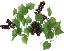 lascivious 2x Kunstmatige Druiven Wijnstok Garland Fruit Decoratie