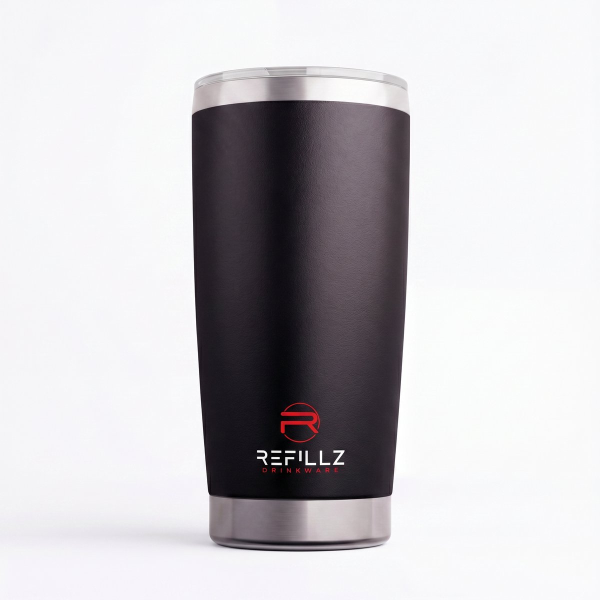 Refillz Drinkware® - (NEW) Stainless Steel Coffee Tumbler - Dubbelwandige Thermo Tumbler 550ML + Drinking Lid - RVS Travel Tumbler - Koud & Warm - Lekvrij Design - BPA Vrij