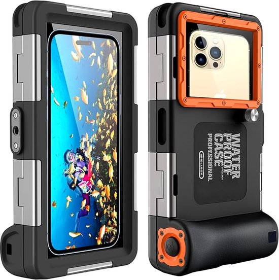 Housse de téléphone étanche 7,0 pouces – Housse de téléphone sous-marine – Convient aux séries iPhone 13, 14, 15, 16 et 17 & Samsung Galaxy S24 et S25