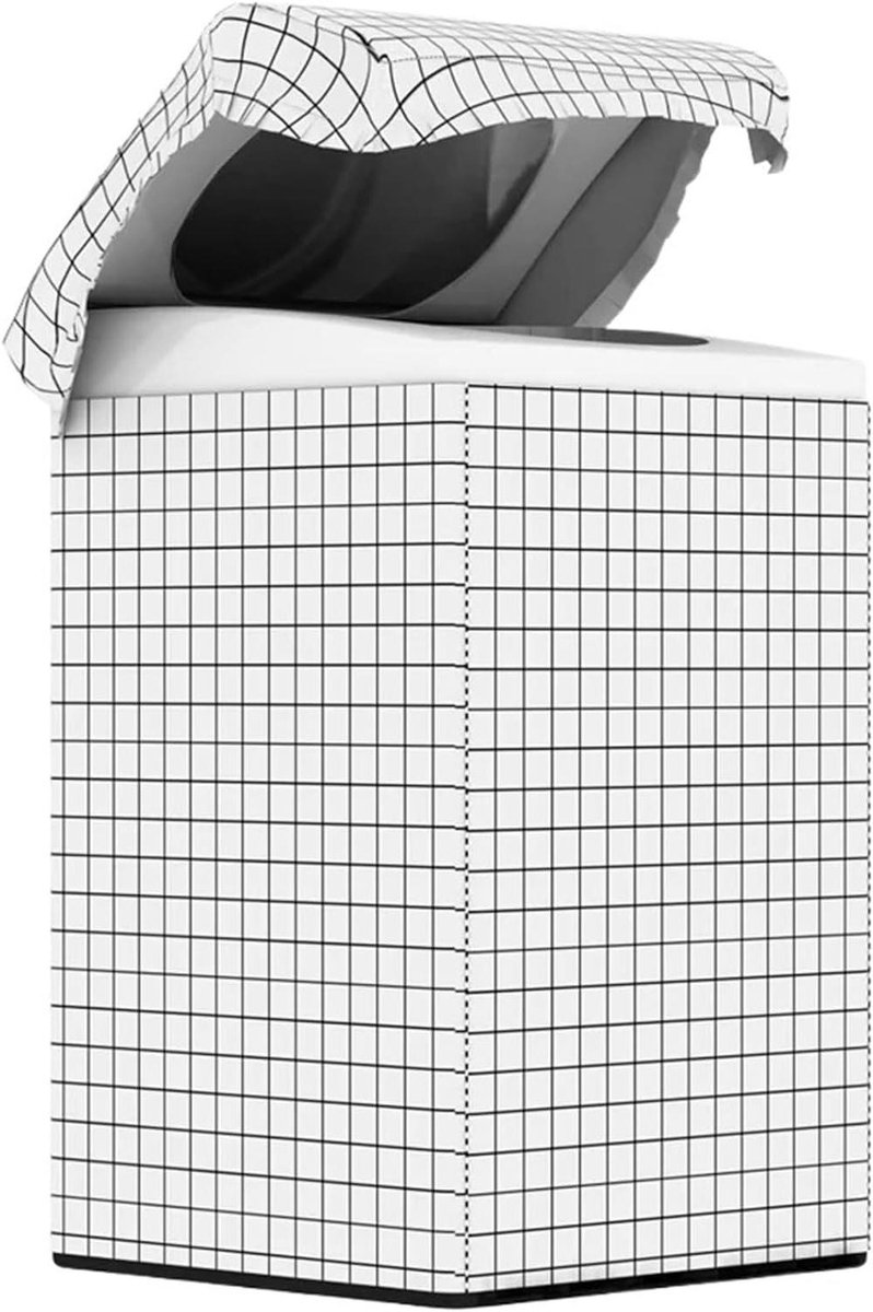 Wasmachinehoes Drogerhoes Apparaatbeschermer Apparaten Beschermen Waterafstotend Polyester 58x61x95cm Veelkleurig
