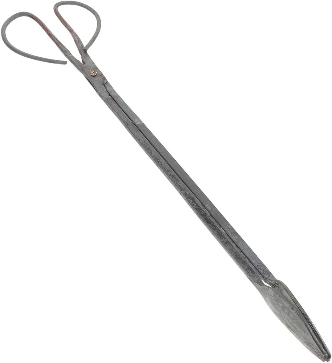 Brandhout Tang - Houtklem - Vuur Onderhouden - Verlengd Handvat - 52 cm - Zwart