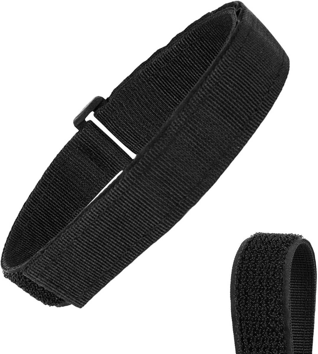 Fietsriem - Fietsband Bagagedrager - Fiets Transport - Verstelbare Lengte - 6 x 2.5 cm - Zwart