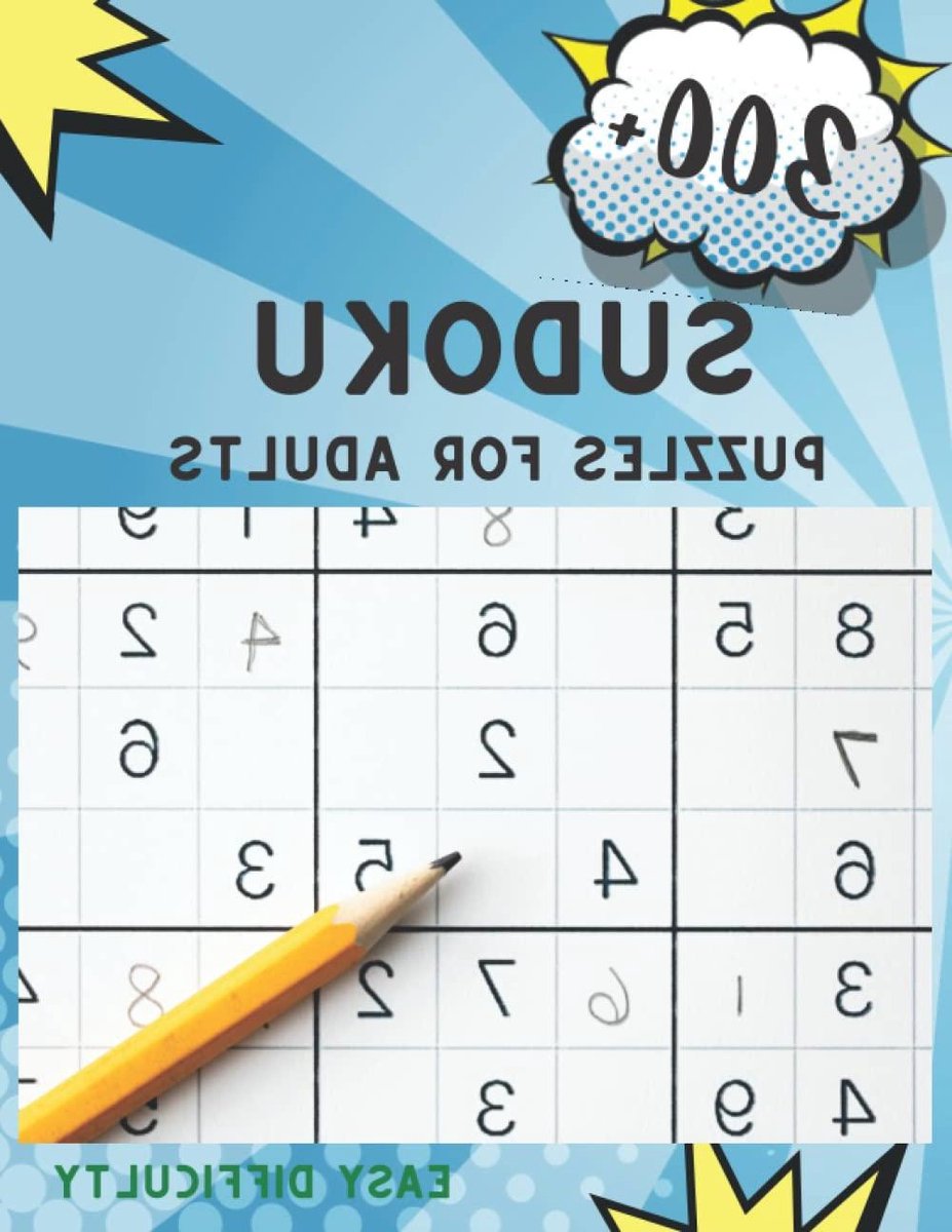 Sudoku Puzzelboek - Hersenkrakers Volwassenen - Ontspannende Uitdaging - 300+ Puzzels - Groot Formaat - Niet Van Toepassing