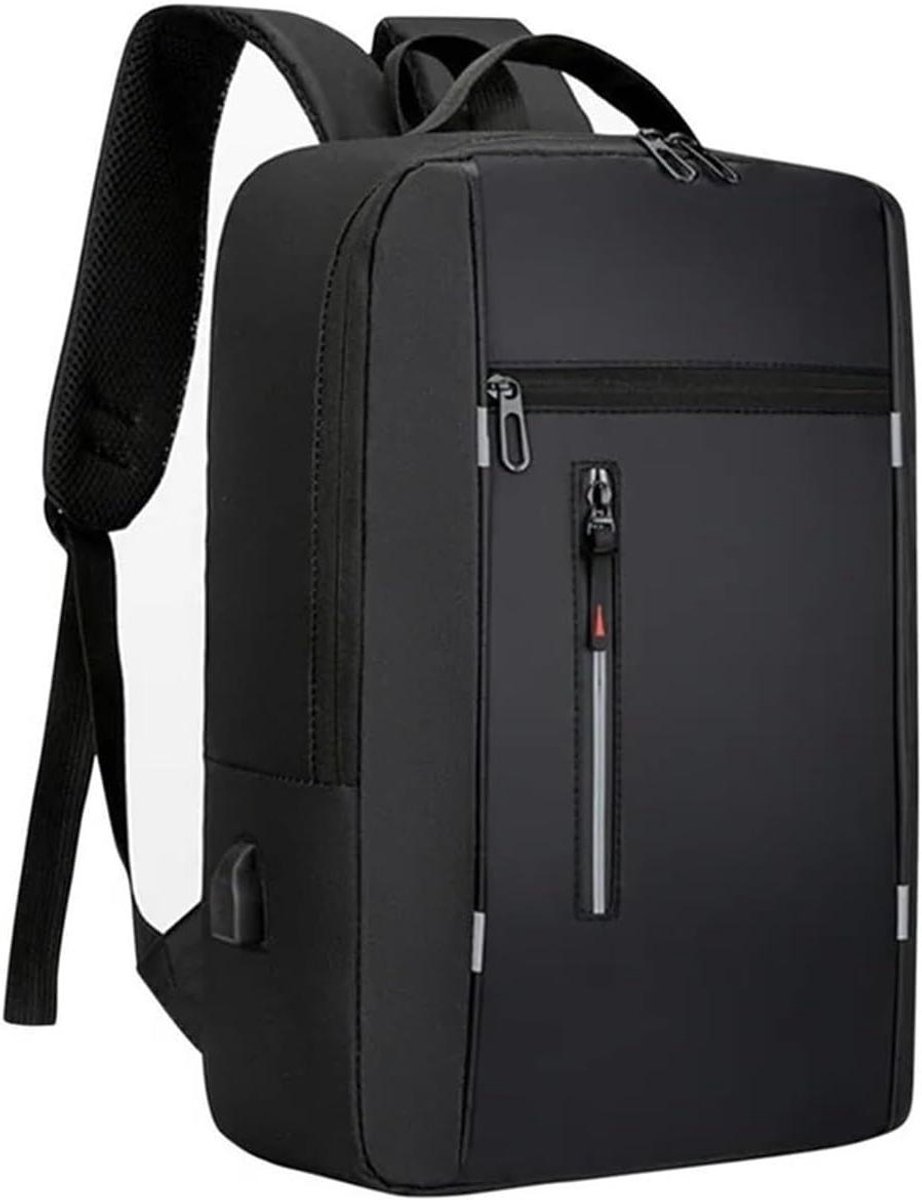 Laptoptas Rugzak - Zakelijke Tas - Reizen en Werk - Waterdicht Oxford Doek - 156 inch - Zwart