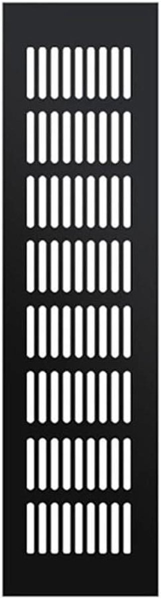 Ventilatierooster Rechthoekig - Luchtrooster Aluminium - Ventilatie Verbeteren - Ademend Gaas - 80x(80-600) mm - Aluminium