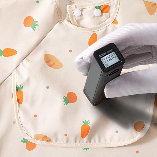 Slabbetje Shirt - Voor Kinderen Van 6 Tot 36 Maanden Met Mouwen Verstelbare Spenen Slab - Eten en Voeden Slabbers Spenen Schort - voor Jongens Meisjes Kinderen Peuters van Merkloos — afbeelding 5