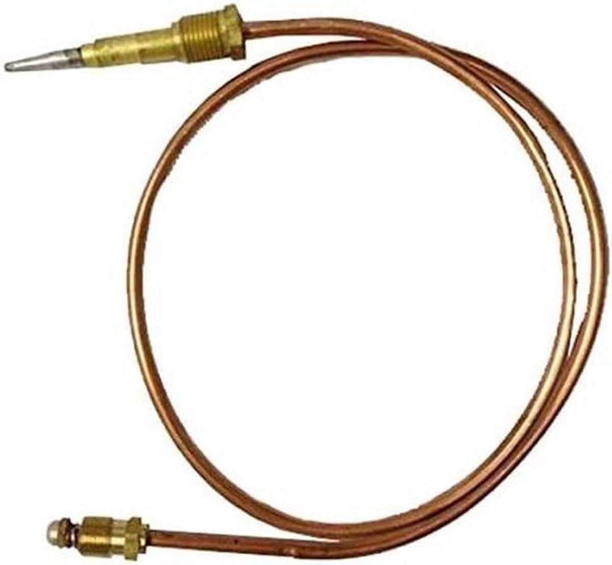 Gashaard Thermokoppel - Gasbrander Onderdeel - Veiligheid Gashaard - Veiligheidsuitschakeling - 18 Inch Diepte - Metaal