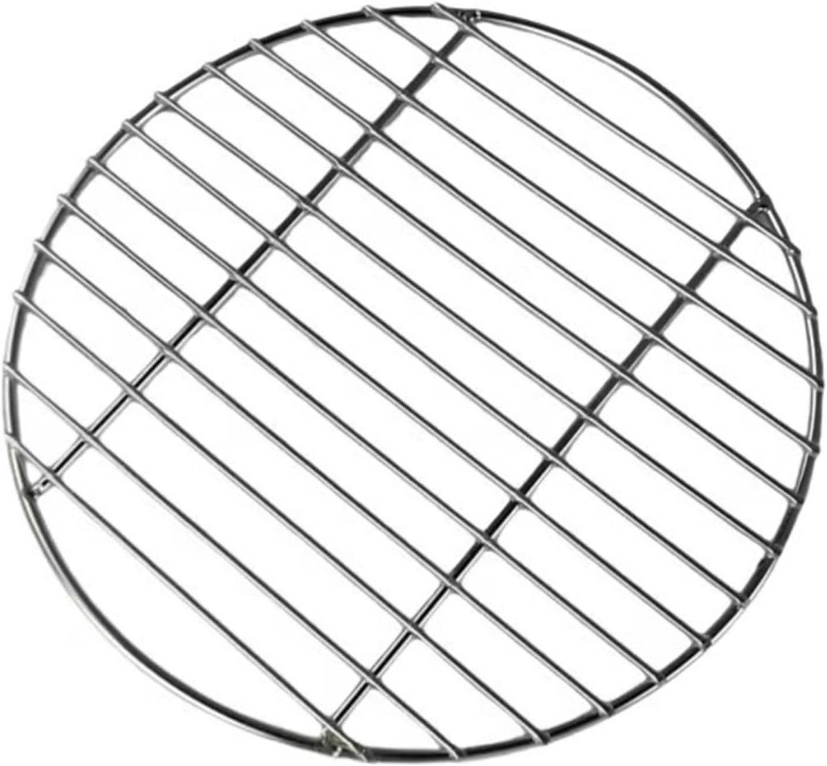 Rond Grill Net - Barbecue Gaas - Buiten Grillen - Roestvrij Staal - 26 cm - Zilver