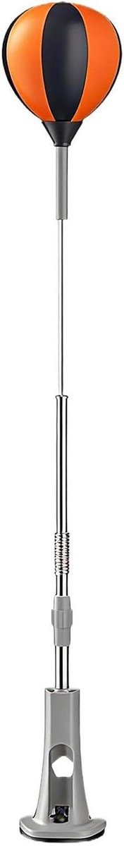 Bokszak met Standaard - Trainingszak Staand - Fitness Training - Hoogte Verstelbaar - 155-175 cm - Zwart